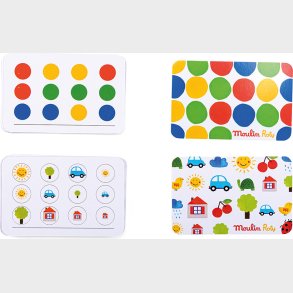 Moulin Roty - Farvelabyrinten - Kombinationsspil