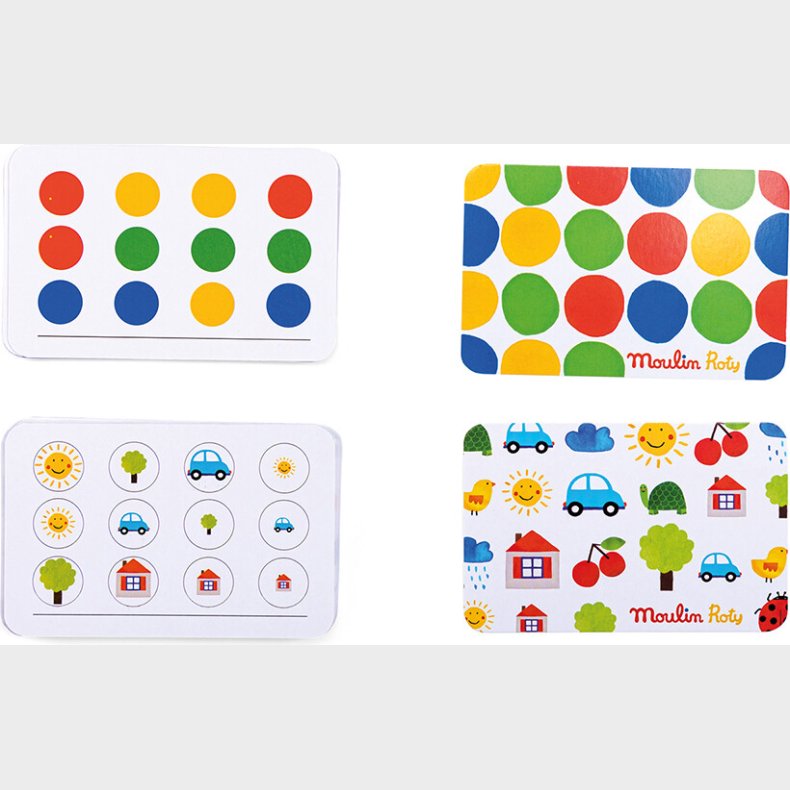 Moulin Roty - Farvelabyrinten - Kombinationsspil