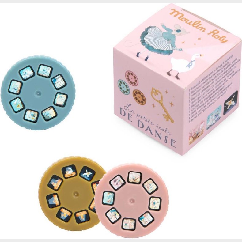 Moulin Roty - Fortl En Historie - 3 Ekstra Historieskiver - La Petite Ecole De Danse