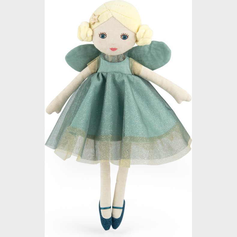 Moulin Roty - Fransk Dukke 39 Cm - Den Gr�nne Fe Ondine