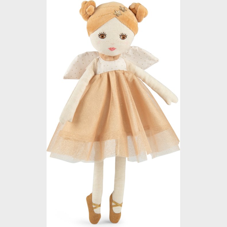 Moulin Roty - Fransk Dukke 39 Cm - Den Gyldne Fe M�lusine