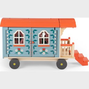 Moulin Roty - Husvogn Med Mbler - Les Minouchkas