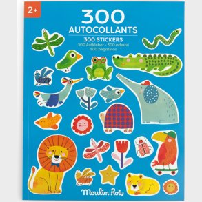 Moulin Roty - Klisterm�rkebog 300 Stk - Les Toupitis - Bog