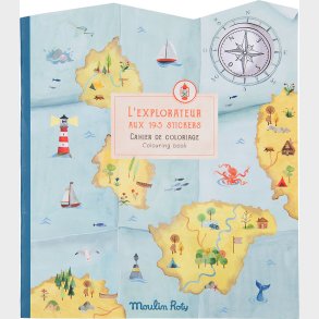 Moulin Roty - Klistermrkebog - P Opdagelse I Verden - Bog