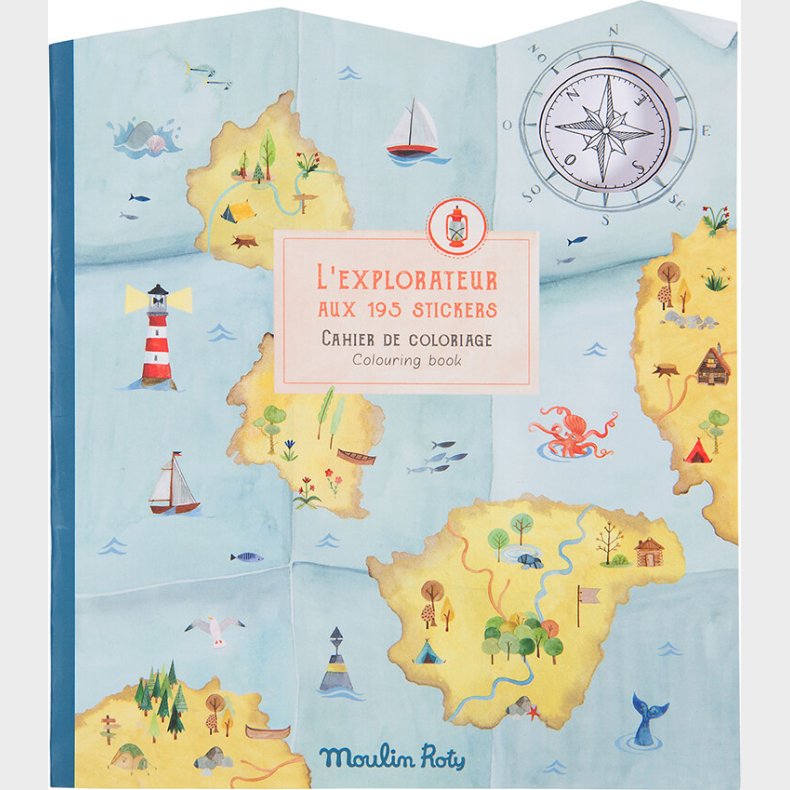 Moulin Roty - Klistermrkebog - P Opdagelse I Verden - Bog
