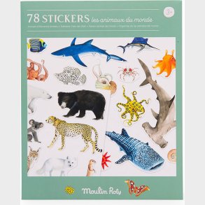 Moulin Roty - Klisterm�rker 78 Stk - Tout Autour Du Monde