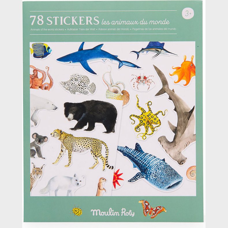 Moulin Roty - Klisterm�rker 78 Stk - Tout Autour Du Monde