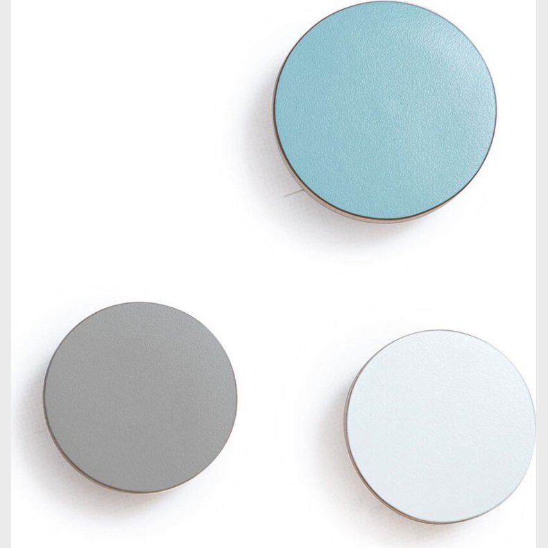 Moulin Roty - Knager - 3 Stk Bl, Gr Og Hvid