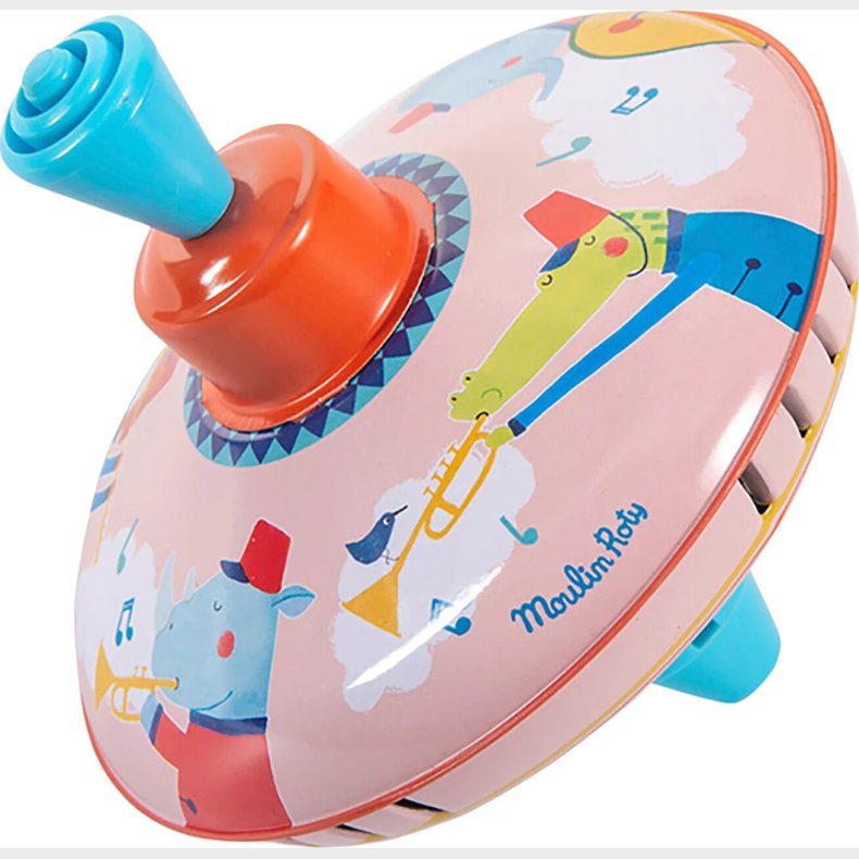 Moulin Roty - Lille Snurretop I Metal - Musikoptog