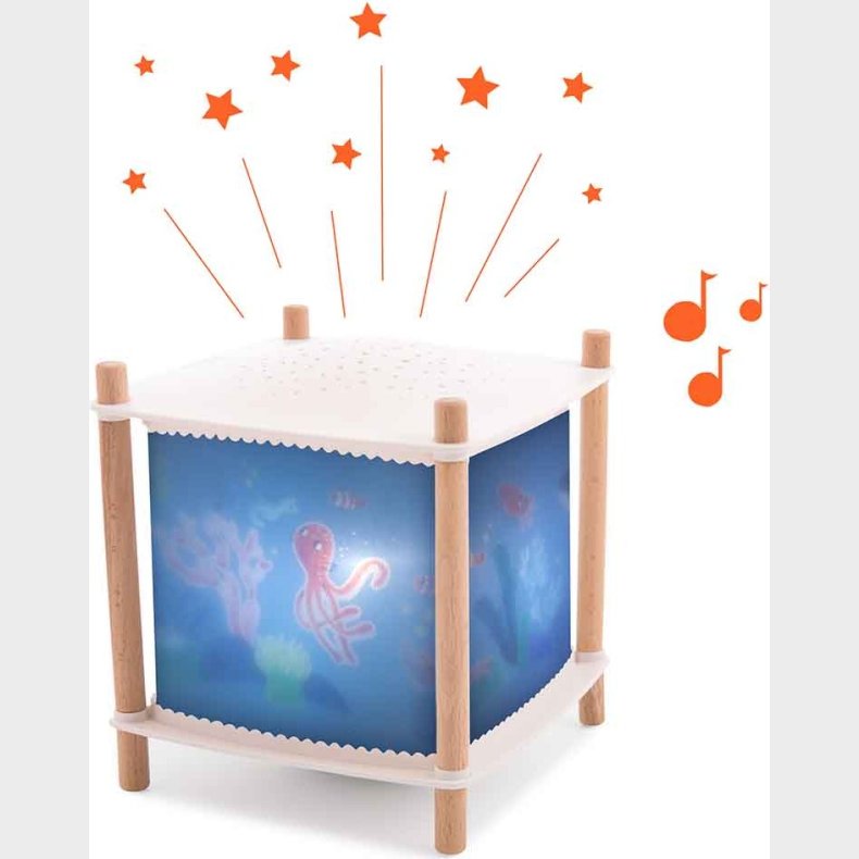 Moulin Roty - Magisk Lampe Med Bluetooth - Les Aventures De Paulie