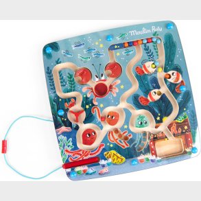 Moulin Roty - Magnetisk Kuglelabyrint - Les Aventures De Paulie