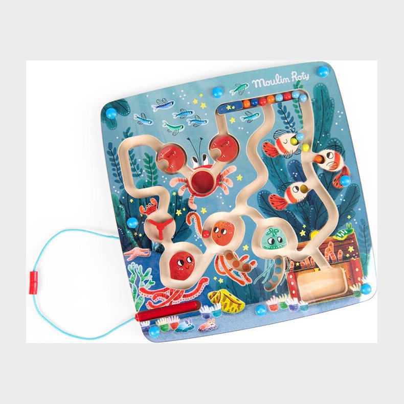 Moulin Roty - Magnetisk Kuglelabyrint - Les Aventures De Paulie