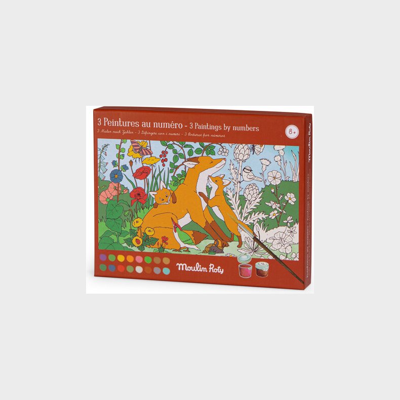 Moulin Roty - Mal Efter Nummer - Gartner