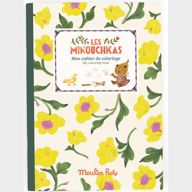 Moulin Roty - Malebog 36 Sider - Les Minouchkas - Bog