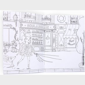 Moulin Roty - Malebog 36 Sider - Les Parisiennes - Bog