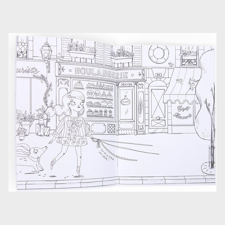 Moulin Roty - Malebog 36 Sider - Les Parisiennes - Bog