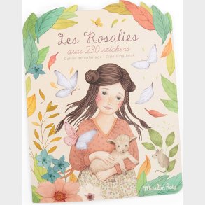 Moulin Roty - Malebog Med 230 Klisterm�rker - Les Rosalies - Bog