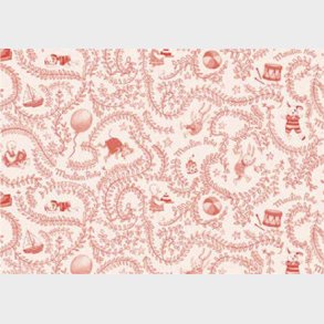 Moulin Roty - Merchandise - Gavepapir Rulle R�d 100 M X 50 Cm