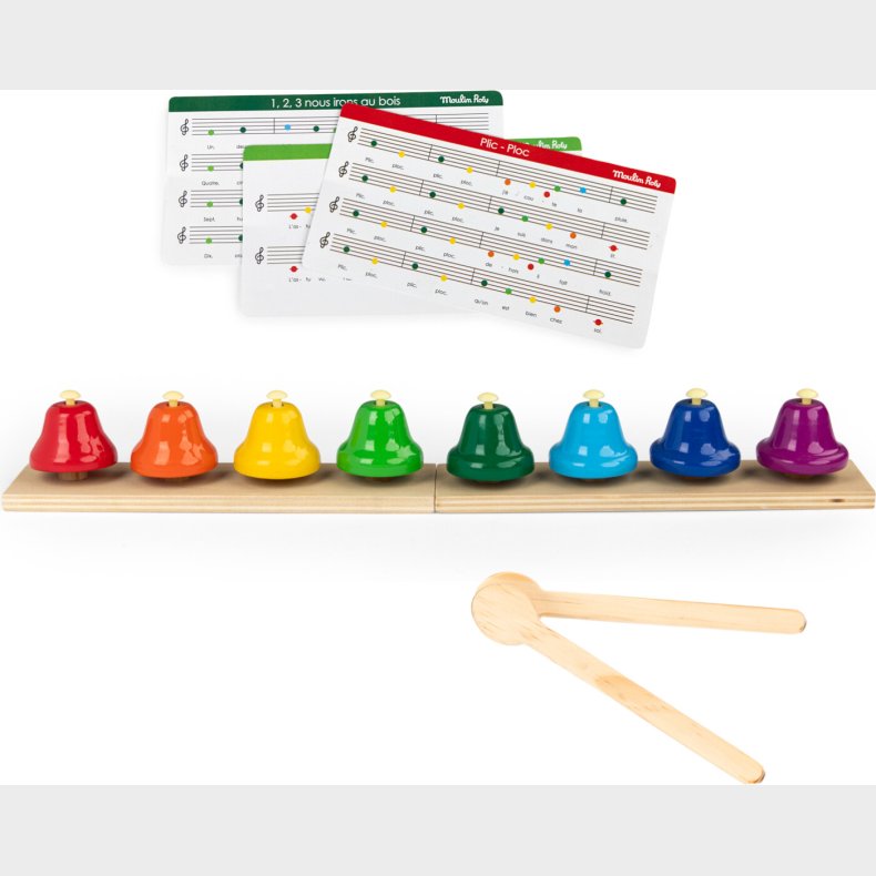 Moulin Roty - Musikklokker - Les Popipop