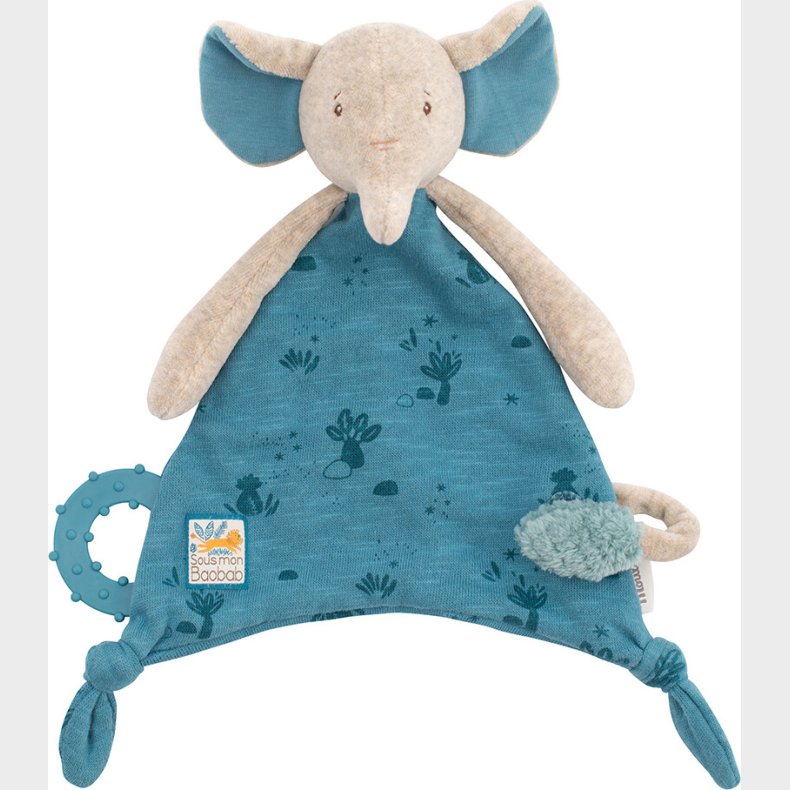 Moulin Roty - Nusseklud Med Sutteholder - Elefant