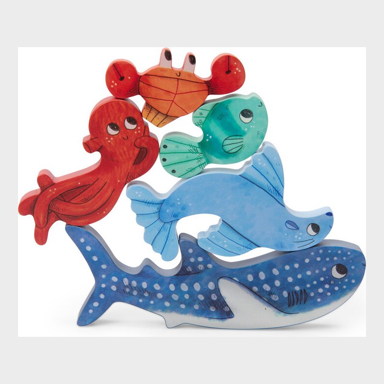 Moulin Roty - Les Aventures De Paulie - 5 Brikker - Sansepuslespil