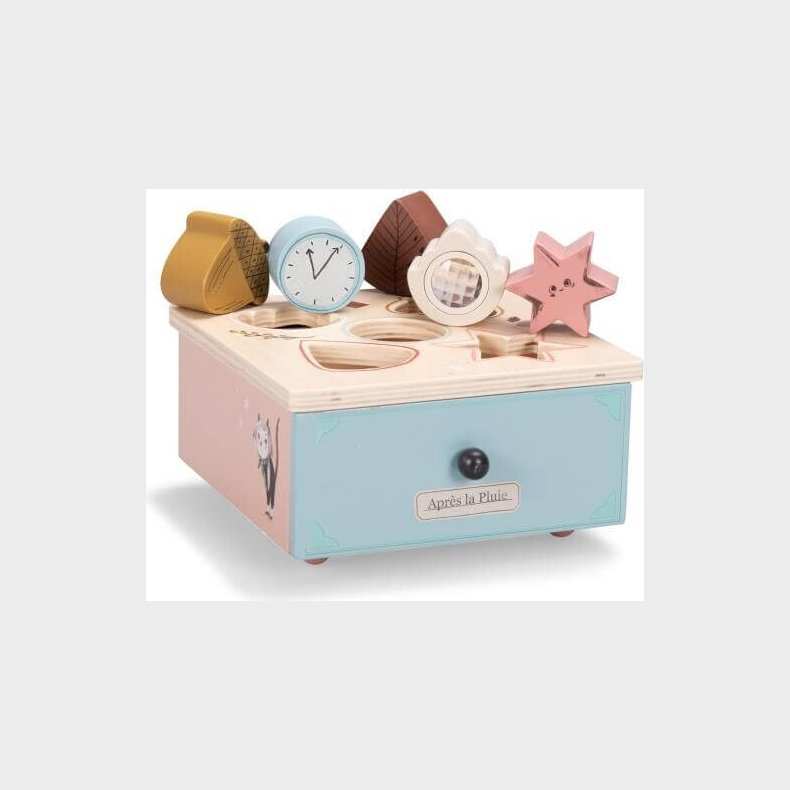 Moulin Roty - Puttekasse Med Skuffe - Apr�s La Pluie