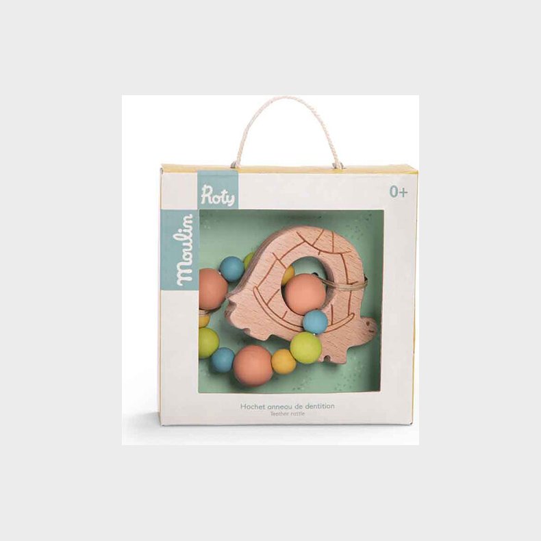 Moulin Roty - Rangle Med Bidering - Skildpadde - Trois Petits Lapins