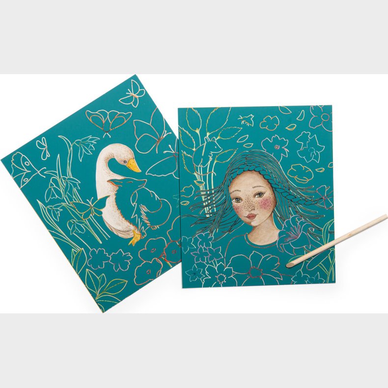 Moulin Roty - Skrabekort - Les Rosalies