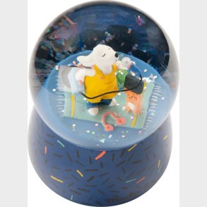 Moulin Roty - Snekugle Med Musik - Hunden Pilou - Puce Og Pilou