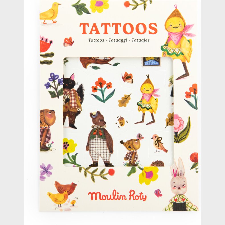 Moulin Roty - Tatoveringer - Les Minouchkas