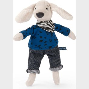 Moulin Roty - Tjdyr - Hunden Pilou 30 Cm - Puce Og Pilou