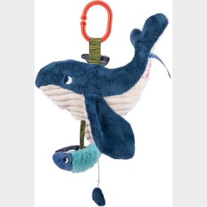 Moulin Roty - Hval Bamse Med Musik - 29 Cm