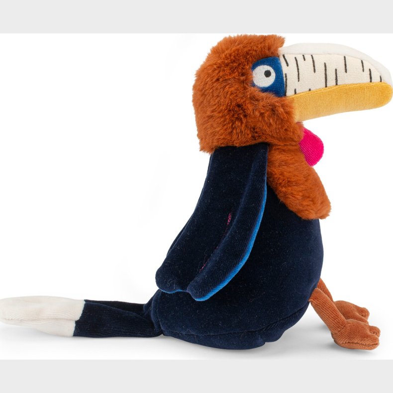Moulin Roty - T�jdyr Med Musikoptr�k - N�sehornsfuglen Litchi 25 Cm - La For�t Mawa
