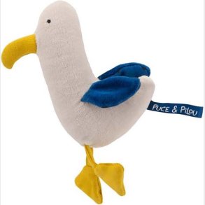 Moulin Roty - T�jdyr Med Rangle - M�gen Marco 18 Cm - Puce Og Pilou