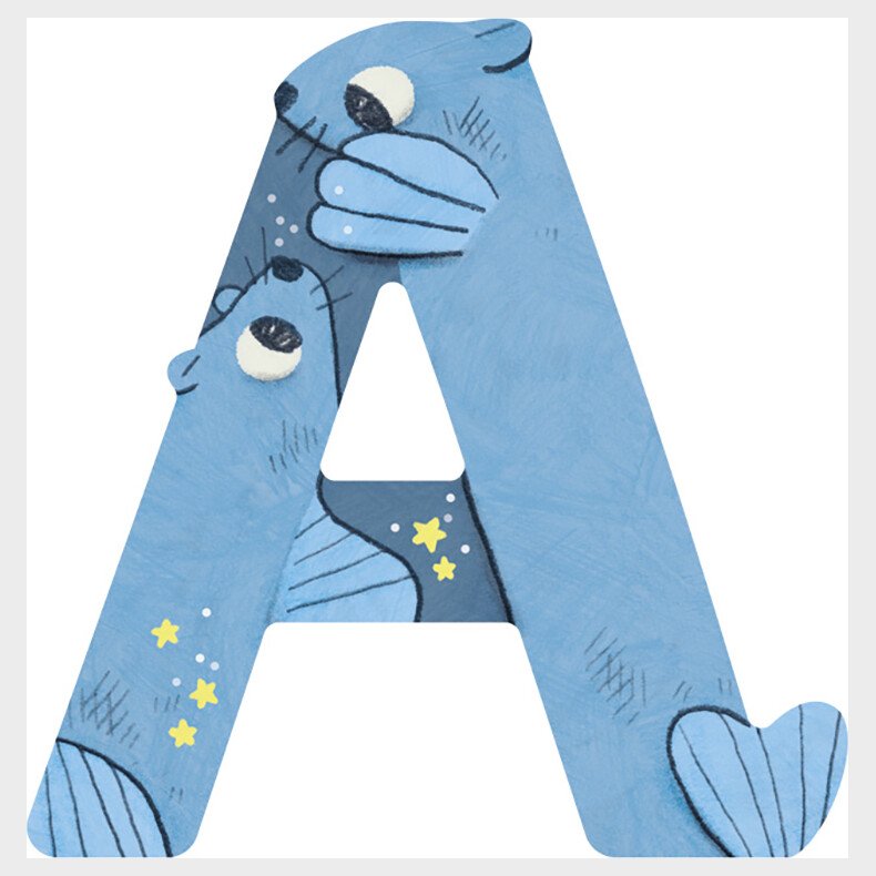 Moulin Roty - Tr�bogstav A - Bl�