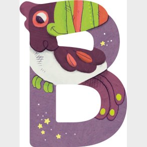 Moulin Roty - Tr�bogstav B - Lilla