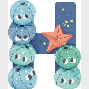 Moulin Roty - Trbogstav H - Bl