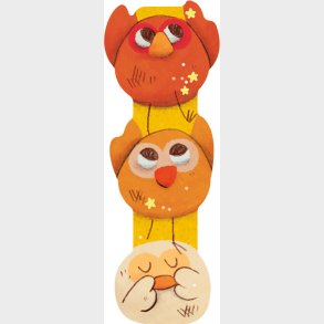 Dyrebogstaver I Tr Til Brnevrelset - I - Gul - Moulin Roty