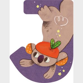 Moulin Roty - Trbogstav J - Lilla