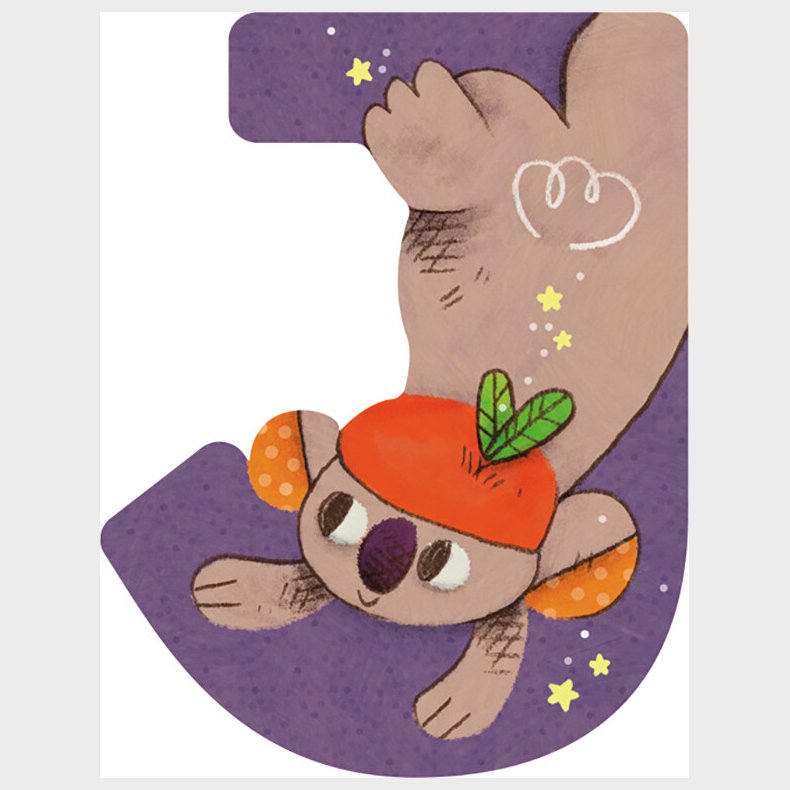 Moulin Roty - Trbogstav J - Lilla