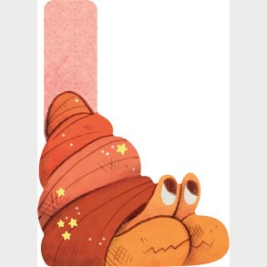 Moulin Roty - Tr�bogstav L - Pink