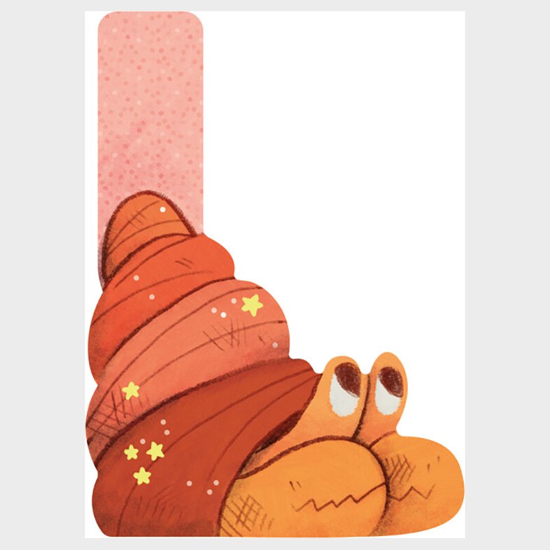 Moulin Roty - Tr�bogstav L - Pink