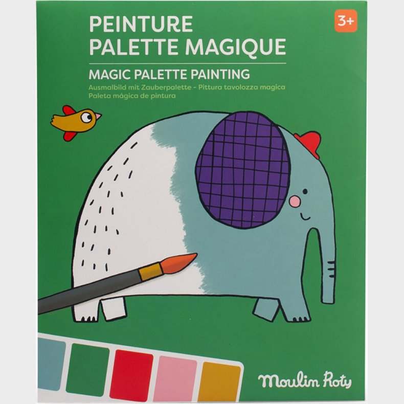 Moulin Roty - Vandfarve - Magiske Maleark - Les Toupitis