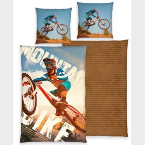 Mountainbike Sengetj - 100 procent bomuld