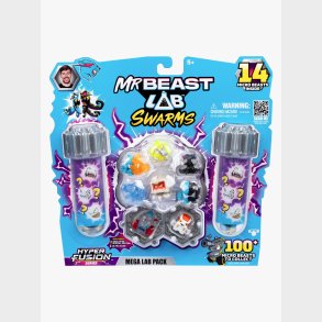 Beast Lab Swarms Samlerfigurer Hyper Fusion 14-pak
