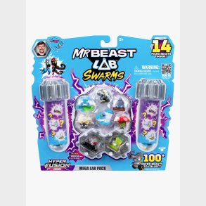 Beast Lab Swarms Samlerfigurer Hyper Fusion 14-pak