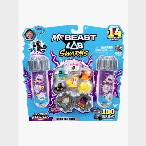 Beast Lab Swarms Samlerfigurer Hyper Fusion 14-pak