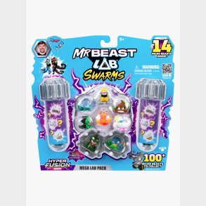 Beast Lab Swarms Samlerfigurer Hyper Fusion 14-pak