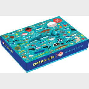 Mudpuppy - Puslespil 1000 Brikker - Havet