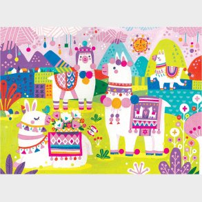 Mudpuppy - Puslespil 42 Brikker - Lama Land - Bldt